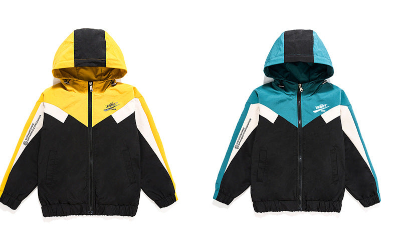 2-teiliges Jungen-Sportanzug-Set mit Kapuze – Frühling & Herbst | Langarm-Trainingsanzug für Kinder & Teenager (Größe 120–170)
