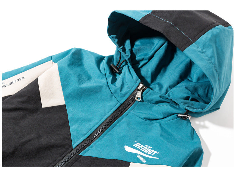2-teiliges Jungen-Sportanzug-Set mit Kapuze – Frühling & Herbst | Langarm-Trainingsanzug für Kinder & Teenager (Größe 120–170)