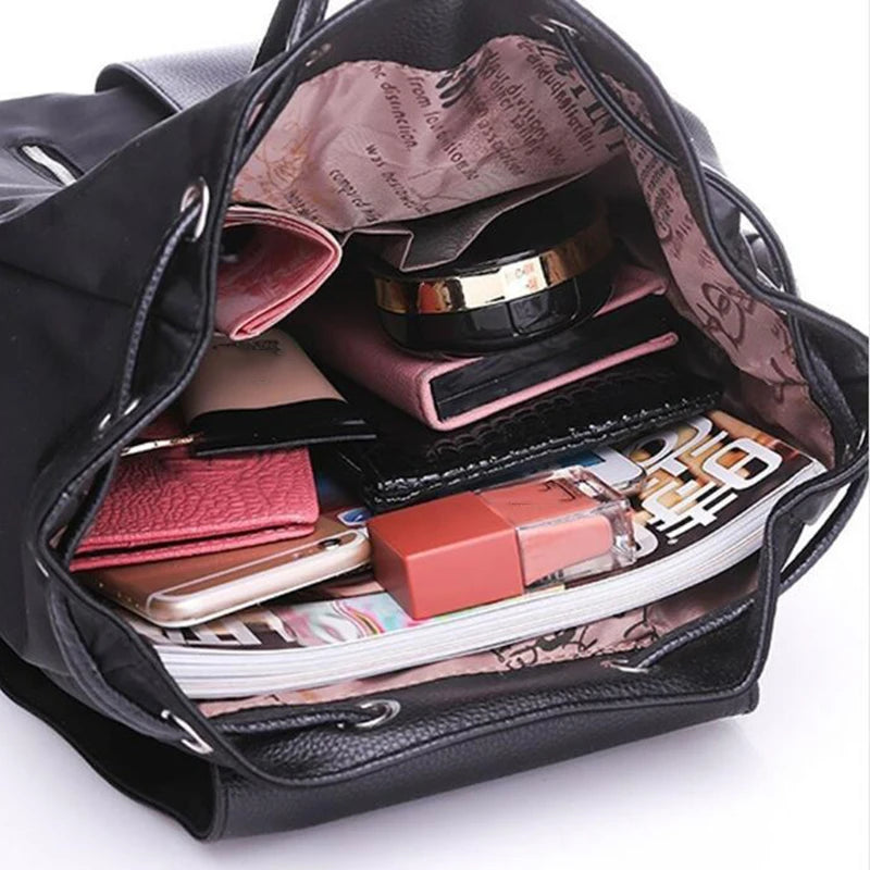 Damen Rucksack – Hochwertiger Nylon Rucksack für Schule, Alltag & Reisen – Große Kapazität, Modisches Design