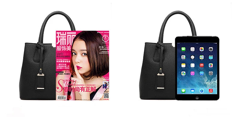 Damen Handtasche – Elegante große Tote Bag aus PU-Leder – Modische Schultertasche & Crossbody Bag für Alltag & Freizeit