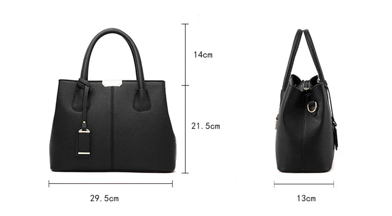 Damen Handtasche – Elegante große Tote Bag aus PU-Leder – Modische Schultertasche & Crossbody Bag für Alltag & Freizeit
