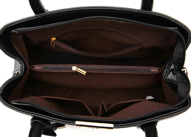 Damen Handtasche – Elegante große Tote Bag aus PU-Leder – Modische Schultertasche & Crossbody Bag für Alltag & Freizeit