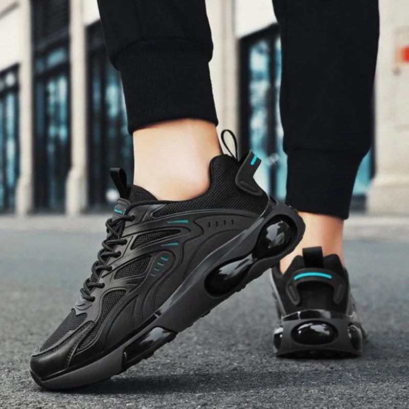 Herren Sneaker 2024 – Atmungsaktive Mesh-Laufschuhe mit dicker Sohle | Komfortable Freizeitschuhe & Tennisschuhe – Modisch & Klassisch