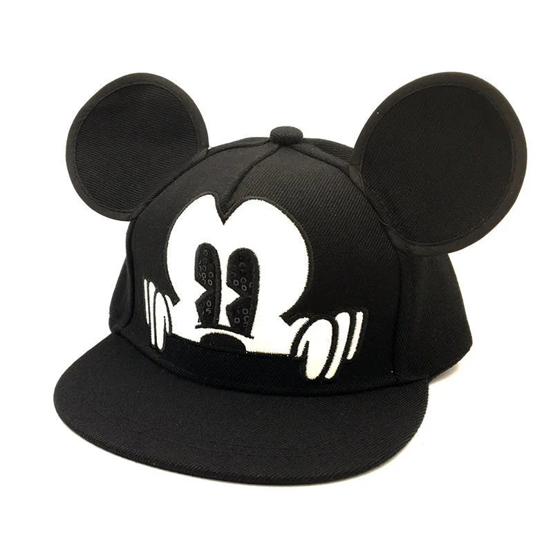 Kinder Baseballcap mit Mickey-Maus-Motiv – Verstellbare Cartoon Snapback Mütze für Jungen & Mädchen (3–8 Jahre)
