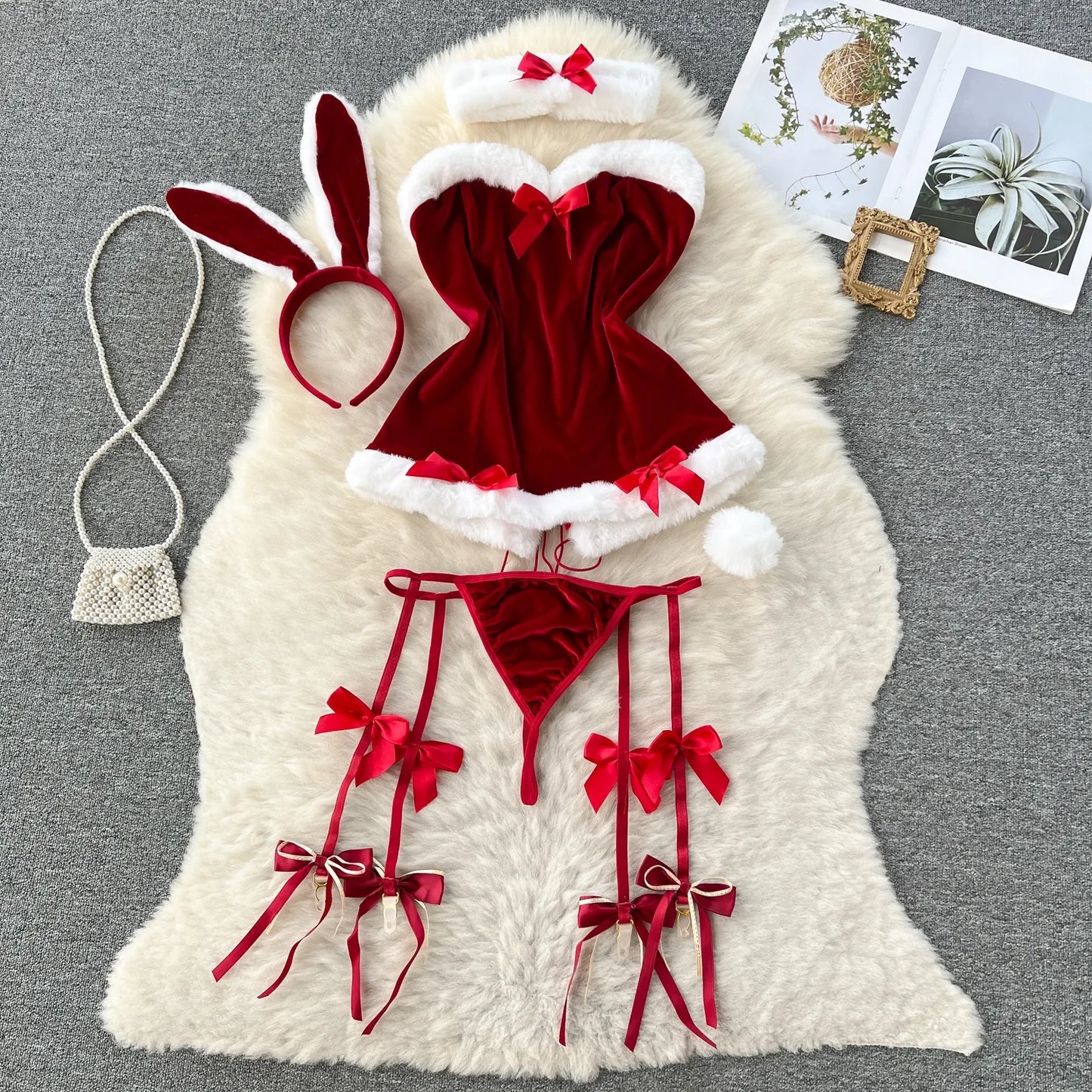 Sexy Damen-Unterwäsche Set – Spitzen-Bralette & Slip – Verführerisches Dessous-Set ohne Bügel für besondere Momente