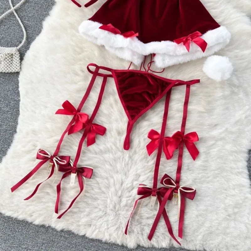 Sexy Damen-Unterwäsche Set – Spitzen-Bralette & Slip – Verführerisches Dessous-Set ohne Bügel für besondere Momente