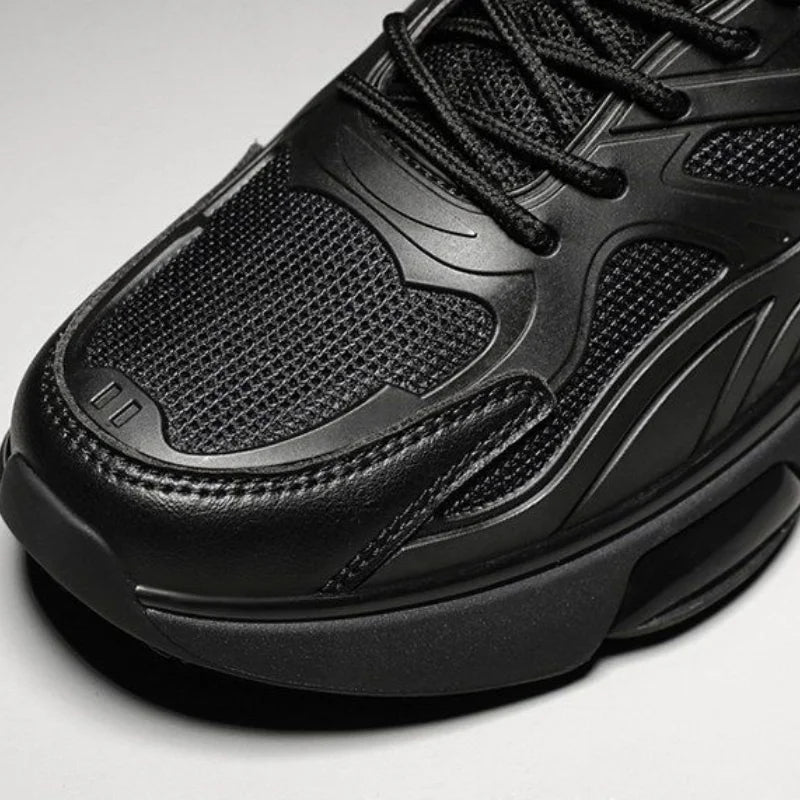 Herren Sneaker 2024 – Atmungsaktive Mesh-Laufschuhe mit dicker Sohle | Komfortable Freizeitschuhe & Tennisschuhe – Modisch & Klassisch