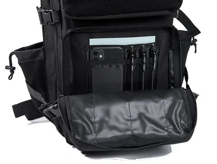 QT&QY Taktischer Rucksack 25L/45L – Outdoor Survival Bug Out Bag für Männer & Frauen – Schulrucksack mit Flaschenhalter