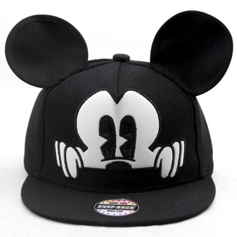 Kinder Baseballcap mit Mickey-Maus-Motiv – Verstellbare Cartoon Snapback Mütze für Jungen & Mädchen (3–8 Jahre)