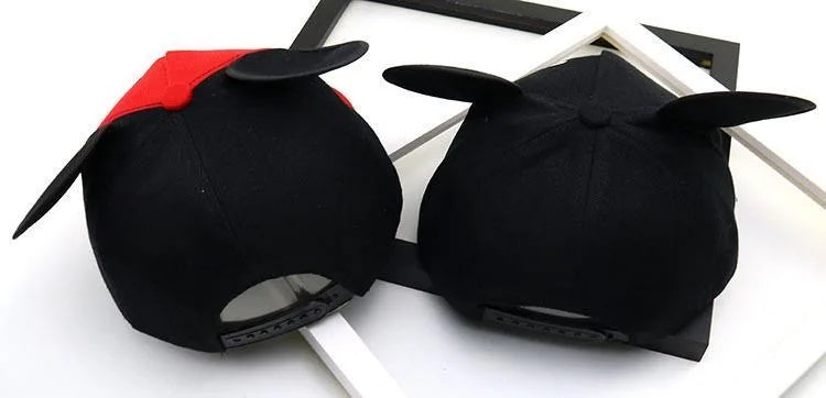 Kinder Baseballcap mit Mickey-Maus-Motiv – Verstellbare Cartoon Snapback Mütze für Jungen & Mädchen (3–8 Jahre)