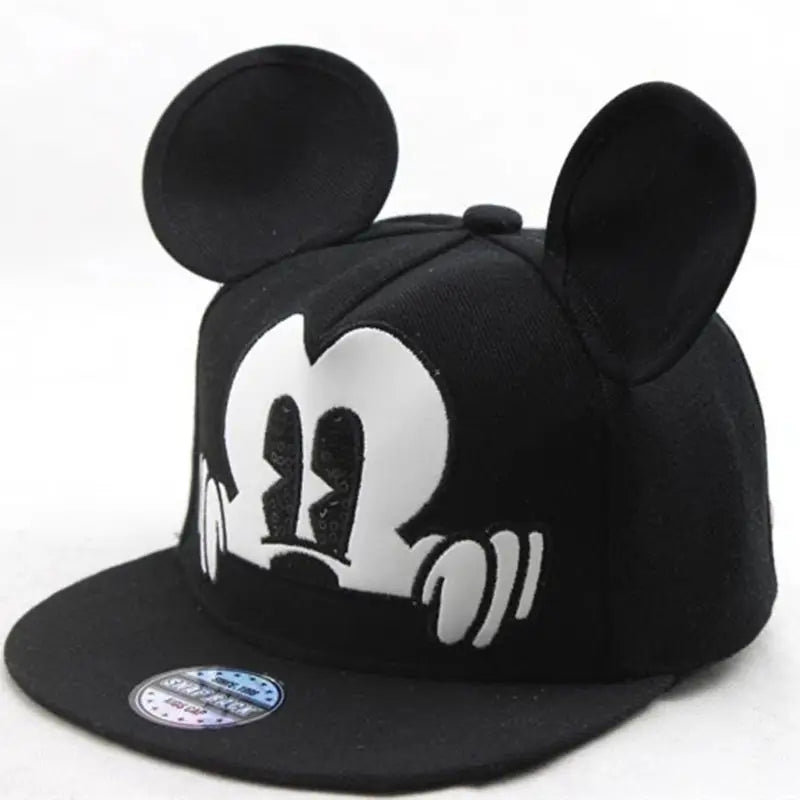 Kinder Baseballcap mit Mickey-Maus-Motiv – Verstellbare Cartoon Snapback Mütze für Jungen & Mädchen (3–8 Jahre)