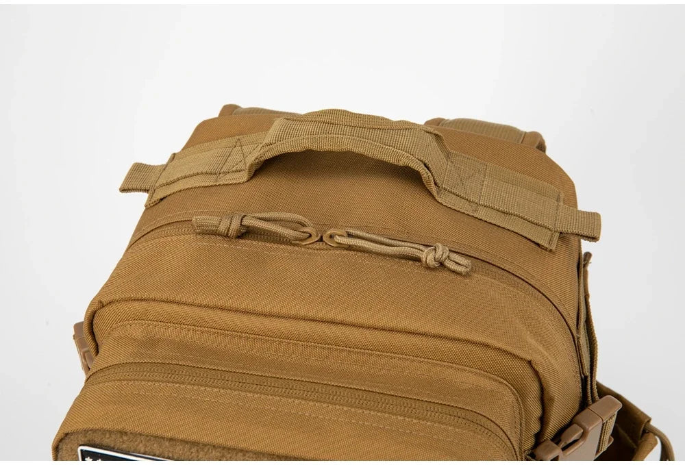 QT&QY Taktischer Rucksack 25L/45L – Outdoor Survival Bug Out Bag für Männer & Frauen – Schulrucksack mit Flaschenhalter