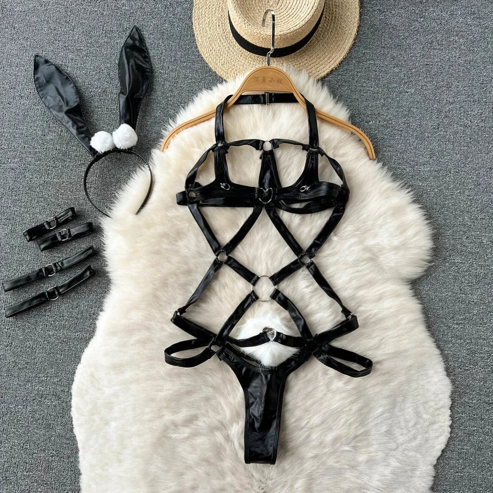 Sexy Damen-Unterwäsche Set – Spitzen-Bralette & Slip – Verführerisches Dessous-Set ohne Bügel für besondere Momente
