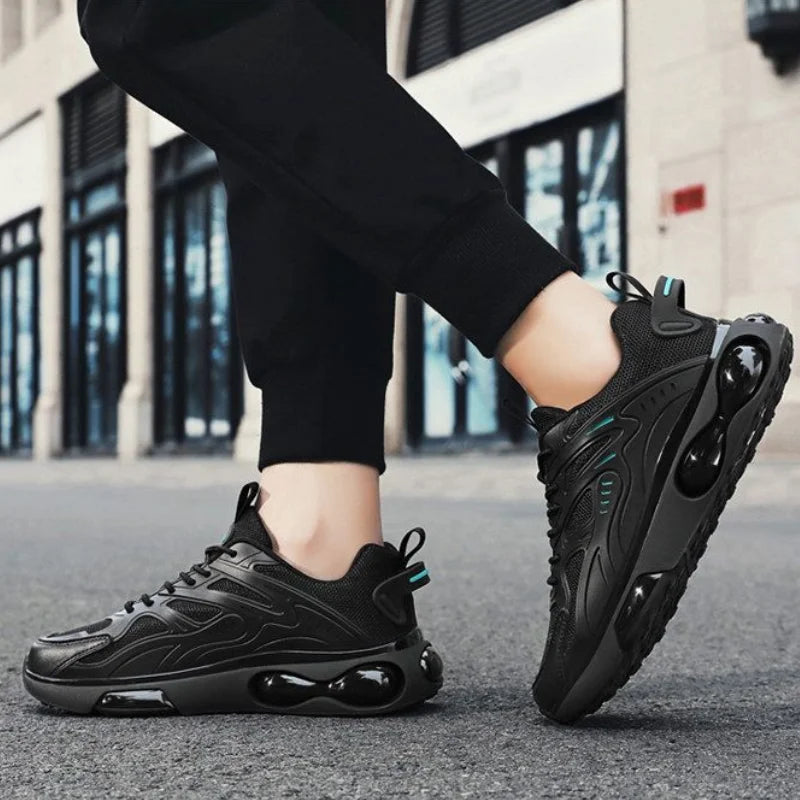 Herren Sneaker 2024 – Atmungsaktive Mesh-Laufschuhe mit dicker Sohle | Komfortable Freizeitschuhe & Tennisschuhe – Modisch & Klassisch