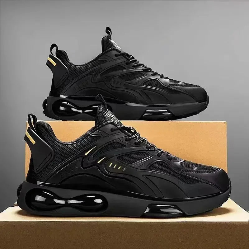 Herren Sneaker 2024 – Atmungsaktive Mesh-Laufschuhe mit dicker Sohle | Komfortable Freizeitschuhe & Tennisschuhe – Modisch & Klassisch