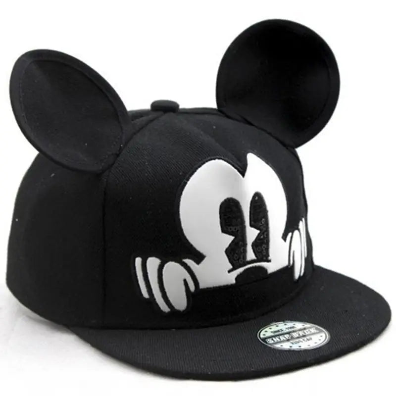 Kinder Baseballcap mit Mickey-Maus-Motiv – Verstellbare Cartoon Snapback Mütze für Jungen & Mädchen (3–8 Jahre)