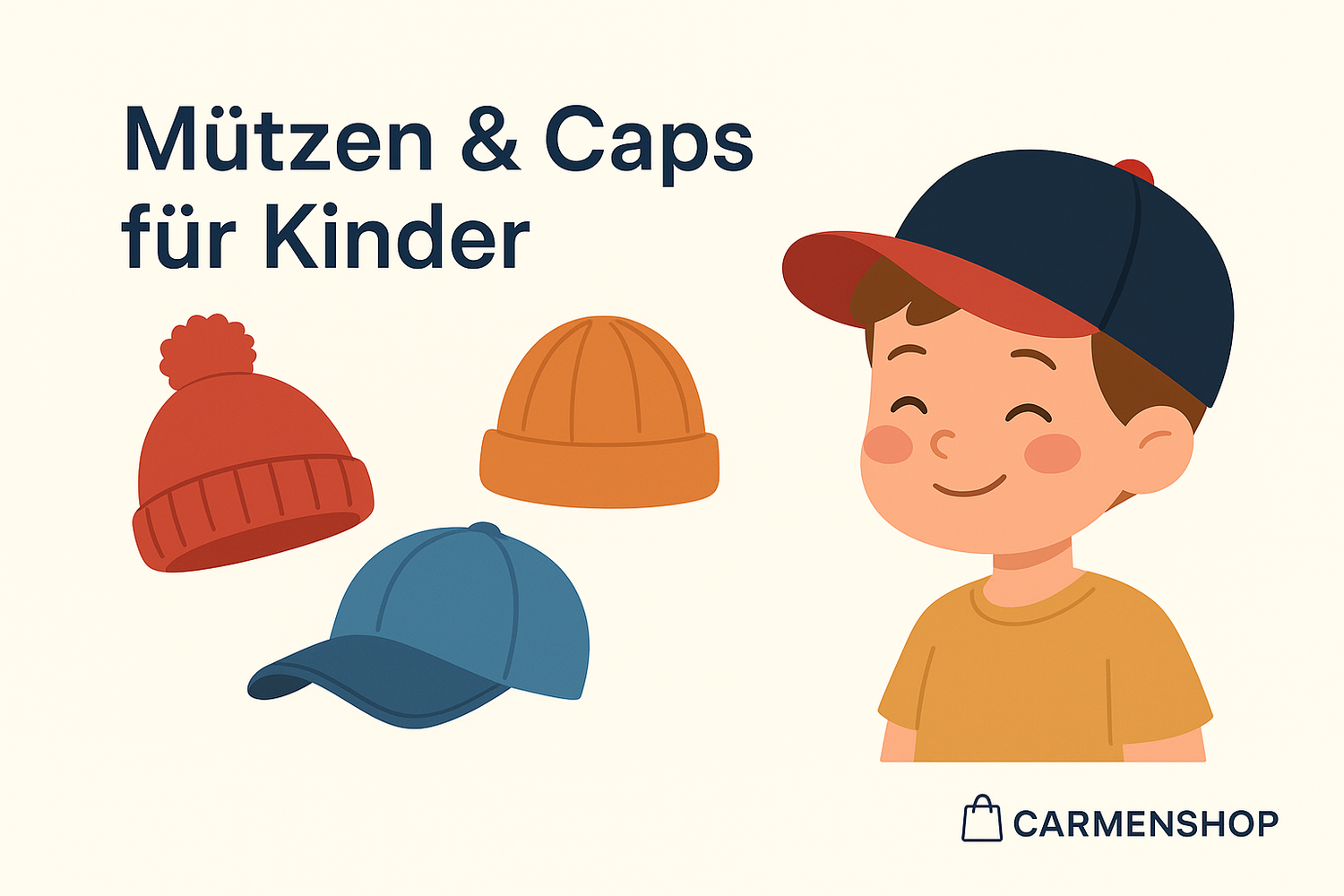 🧢 Mützen &  Caps für Kinder