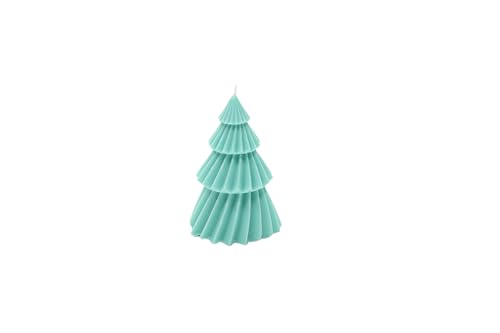 Handgemachte Sojawachs-Kerze | Vanille-Duft & Weihnachtsbaum-Design | Duftkerze Geschenk