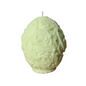 Handgemachte Bio-Sojawachs-Kerze | Vanille oder Lavendel -Duft & Rosenrelief – Ei-Form | Duftkerze Geschenk