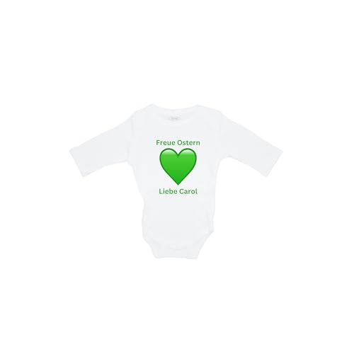 Schnitzler Baby-Body Langarm – Individuell mit DTF-Druck personalisierbar!