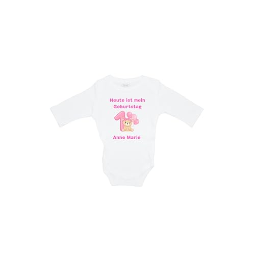 Schnitzler Baby-Body Langarm – Individuell mit DTF-Druck personalisierbar!