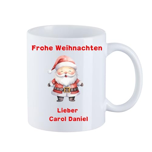 Personalisierte Fototasse mit Wunschtext – Geschenkidee zu Ostern, Valentinstag & mehr – Hochwertige Keramiktasse mit brillanten Farben