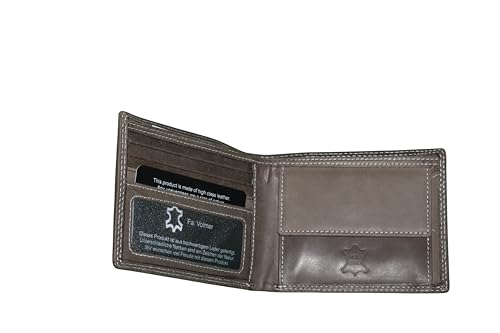 FA.Volmer Herren Geldbörse mit RFID-Schutz – Individuell graviert durch Carmenshop