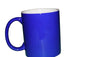 Magische Farbwechsel-Tasse mit Thermoeffekt – 330 ml – Personalisierbar mit Wunschmotiv | Schwarze oder blaue Zaubertasse für Kaffee und Tee (Blau)