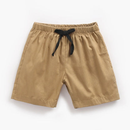 Sommer-Babyset für Jungen – 2-teiliges Baumwoll-Outfit mit Kurzarmshirt & Shorts im Cartoon-Stil (0–12 Monate)