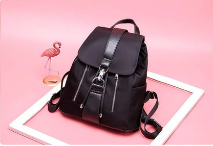 Damen Rucksack – Hochwertiger Nylon Rucksack für Schule, Alltag & Reisen – Große Kapazität, Modisches Design