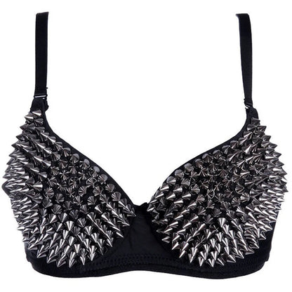 Sexy Damen-Bralette mit Strass & Pailletten – Rückenfreier BH ohne Bügel – Glänzendes Bustier für Party, Club & Hochzeit