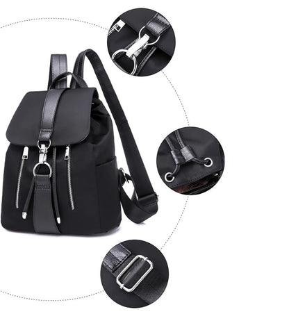 Damen Rucksack – Hochwertiger Nylon Rucksack für Schule, Alltag & Reisen – Große Kapazität, Modisches Design
