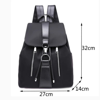 Damen Rucksack – Hochwertiger Nylon Rucksack für Schule, Alltag & Reisen – Große Kapazität, Modisches Design