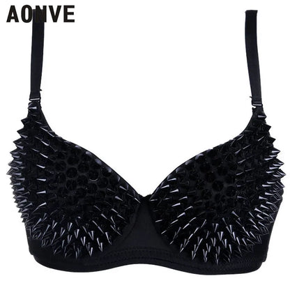 Sexy Damen-Bralette mit Strass & Pailletten – Rückenfreier BH ohne Bügel – Glänzendes Bustier für Party, Club & Hochzeit