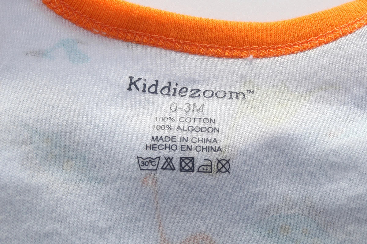 3-teiliges Baby-Set aus Baumwolle – Sommer-Body mit kurzen Ärmeln für Jungen & Mädchen (0–12 Monate)