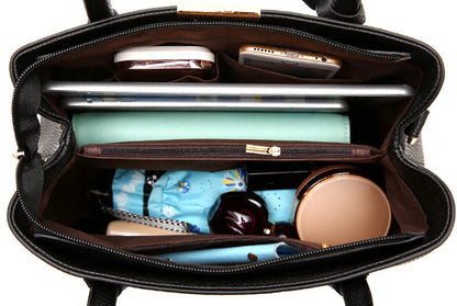 Damen Handtasche – Elegante große Tote Bag aus PU-Leder – Modische Schultertasche & Crossbody Bag für Alltag & Freizeit