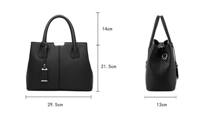 Damen Handtasche – Elegante große Tote Bag aus PU-Leder – Modische Schultertasche & Crossbody Bag für Alltag & Freizeit