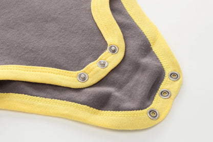 3-teiliges Baby-Set aus Baumwolle – Sommer-Body mit kurzen Ärmeln für Jungen & Mädchen (0–12 Monate)