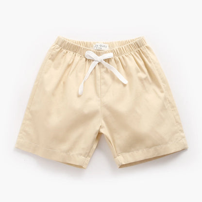 Sommer-Babyset für Jungen – 2-teiliges Baumwoll-Outfit mit Kurzarmshirt & Shorts im Cartoon-Stil (0–12 Monate)