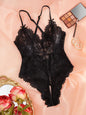 Sexy Spitzen-Dessous-Set mit Stickerei – Transparenter BH & String (2024)