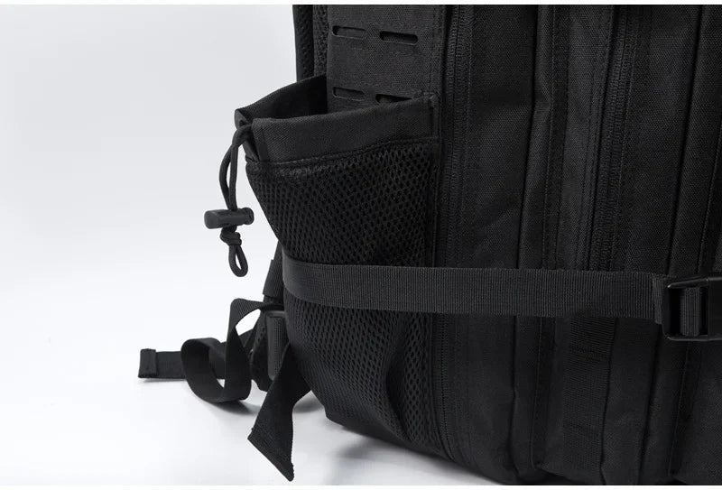 QT&QY Taktischer Rucksack 25L/45L – Outdoor Survival Bug Out Bag für Männer & Frauen – Schulrucksack mit Flaschenhalter