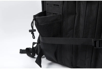 QT&QY Taktischer Rucksack 25L/45L – Outdoor Survival Bug Out Bag für Männer & Frauen – Schulrucksack mit Flaschenhalter