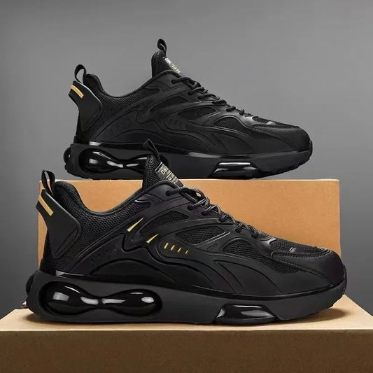Herren Sneaker 2024 – Atmungsaktive Mesh-Laufschuhe mit dicker Sohle | Komfortable Freizeitschuhe & Tennisschuhe – Modisch & Klassisch