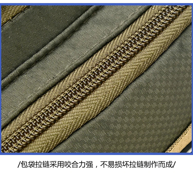 Große Herren Gürteltasche / Crossbody Bag – Leichte Oxford Brusttasche mit hoher Kapazität – Schultertasche für Alltag & Freizeit