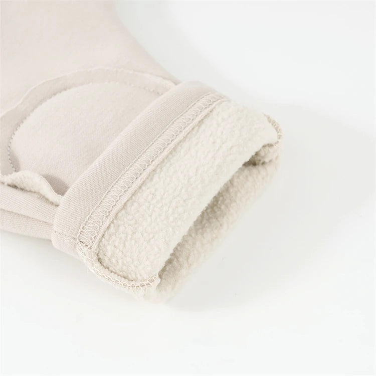 Kuscheliges Winter-Set für Babys – Fleece Hoodie mit Tierkapuze (Hase/Bär) + Hose – Warm & Süß (0–24 Monate)
