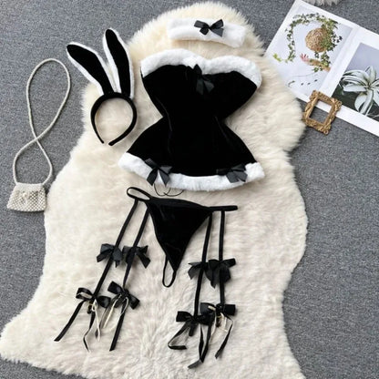 Sexy Damen-Unterwäsche Set – Spitzen-Bralette & Slip – Verführerisches Dessous-Set ohne Bügel für besondere Momente