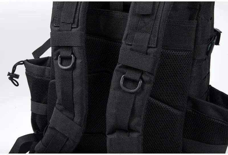 QT&QY Taktischer Rucksack 25L/45L – Outdoor Survival Bug Out Bag für Männer & Frauen – Schulrucksack mit Flaschenhalter