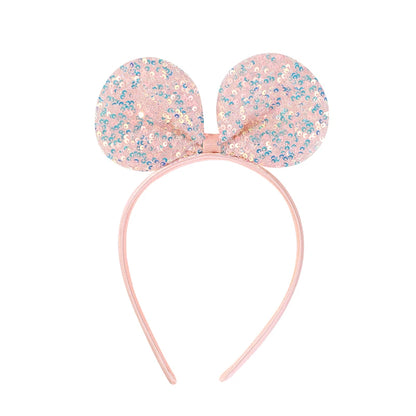 Glitzernde Kinder-Krone Haarreif – Mädchen Party Haarband mit Pailletten – Geburtstags- & Festival-Accessoire