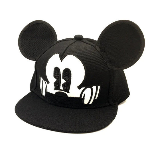 Kinder Baseballcap mit Mickey-Maus-Motiv – Verstellbare Cartoon Snapback Mütze für Jungen & Mädchen (3–8 Jahre)