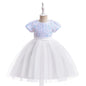 Elegantes Prinzessinnenkleid für Mädchen mit Pailletten & Tüll – Festliches Kleid für Auftritte, Feiern & besondere Anlässe